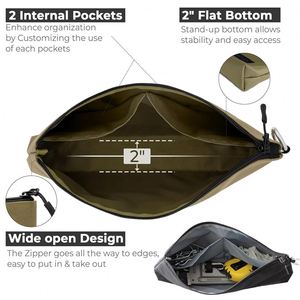 Sacs à outils, sac de rangement portable, étui pour accessoires électroniques - Product Image 2
