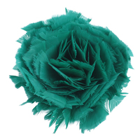 Natürliche flache Truthahn feder für DIY Craft Haar Kostüm Angeln Zubehör Fliegen binden Material Ornament Traum fänger Fransen Dekor