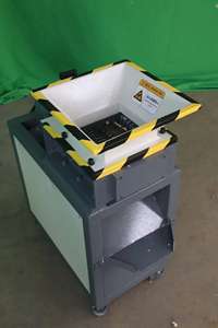 ミニスクラップメタルスチール鉄プラスチックペーパータイヤココナッツ木制タイヤタイヤ草シュレッダー机械リサイクル用 - Product Image 3