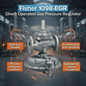 Regulador de Gas de Operación Directa 1098-EGR 1098H-EGR, Reductor de Gas Industrial - Product Image 3
