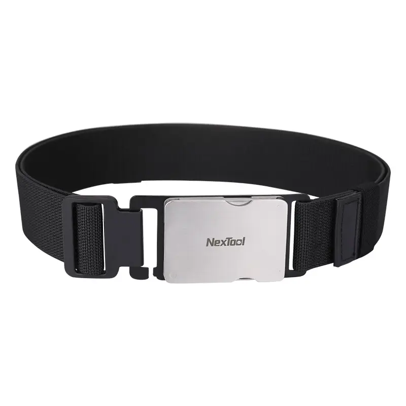 NEXTOOL NE20020 Black Tactical Nylon Belt Men's Mountain Climbing Training Multi-purpose Belt