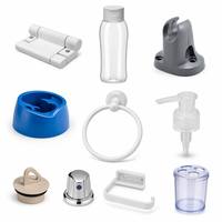 Pièces plastiques sur mesure OEM en ABS, PC, PP, PA, HDPE, moulage par injection, surmoulage, fournisseur d'usine de précision multi-niveaux