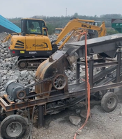 Mesin Penghancur Batu Mini Kompak Portabel untuk Laboratorium dan Pertambangan