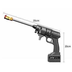 Pistola de lavado de coches de pulverizador de pistola de espuma de lavado de coches del rociador con batería - Product Image 3