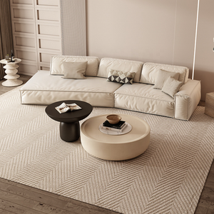 Modern Style Modular Cloud Fabric Sectional Set With Coffee <b>Table</b> for Living Room Apartment Home Office Furniture - Product Image 2