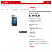 Inversor de frecuencia variable, serie Vacon 1.5kW, controlador de frecuencia