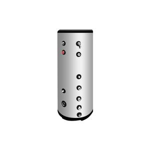 NuLite 50L 100L 200L 300L 보일러 열 펌프 온수기 SUS304 버퍼링을 위한 스테인리스 사기질 저장 물 탱크 - Product Image 2