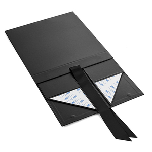 Nhà Sản Xuất Tùy Chỉnh Cứng Nhắc Băng Từ Đóng Cửa Quần Áo Phần Mở Rộng Tóc Cứng Nhắc Món Quà Sang Trọng Giấy Bao Bì Hộp - Product Image 4