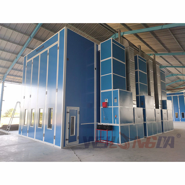 WLD-15000 WeiLongDa, большой наружный грузовик, покрасочная камера, духовка, автобус, покрасочная камера в Индонезии