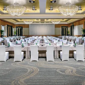 Kunden spezifisches Design Wand-zu-Wand-Teppich Axm inster 80% Wolle Hotel Lobby Bodenbelag Teppich Fabrik Hersteller