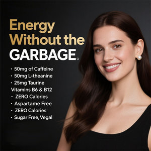 OEM Caffeine L Theanine Chewing <strong>Gum</strong> Supplement for Cognitive Function Mental Alertness - Product Image 4