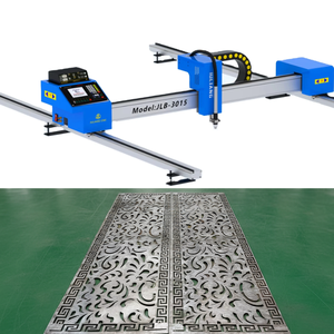 Machine de découpe plasma CNC sans bavures 1500x3000mm avec logiciel FastCAM Nesting, découpeuse de plaques métalliques compacte pour le marché CE - Product Image 1