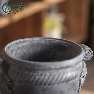 Maceta Vintage con Base para Tallo, para Plantas de Exterior y Uso Decorativo - Product Image 4