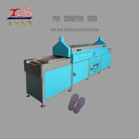 Tunnel de four de cuisson à économie d'énergie pour la fabrication d'étiquettes personnalisées en caoutchouc pvc, ligne de production de semelles de chaussures