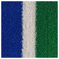 Gazon artificiel pour putting green arc-en-ciel, pour mini-golf, aire de jeux de maternelle, aménagement paysager décoratif