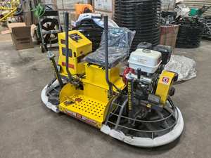 مجرفة أرضية خرسانية قوية من الإسمنت من الإسمنت طائرة هليكوبتر خرسانية تعمل بالبنزين مجرفة طاقة خرسانية للركوب - Product Image 6