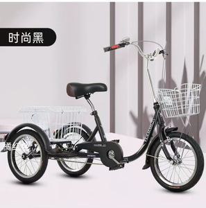 Venta caliente de buena calidad marco de acero <span class=keywords><strong>3</strong></span> ruedas bicicleta para adultos China triciclo - Product Image 2