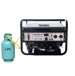 E.SLONG BRAND generador de reserva LP Gas 3kw
