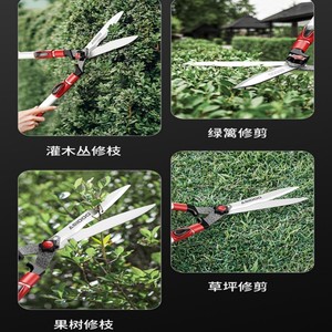Aridoo Hedge Shears 45-60 Cm Stainless Steel Manual <b>Pruning</b> <b>Tool</b> For Landscaping And <b>Tree</b> Trimming - Product Image 4