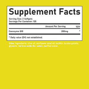 Gélules de CoQ10 OEM/ODM : Améliore l'endurance et la résistance à l'exercice, antioxydant, soutien cardiaque pour adultes, gélules fitness - Product Image 5
