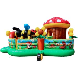 ปราสาทธีมเต่าทอง ผึ้ง และเห็ด พร้อมสระลูกบอล สนามเด็กเล่นเป่าลมสวนมหัศจรร<span class=keywords><strong>ย</strong></span>์สำหรับเด็ก - Product Image 5