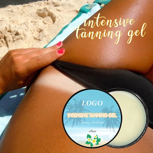 Appréciez votre peau Marque privée Peau foncée Beurre bronzé instantané Monoï Gel de bronzage intensif Accélérateur autobronzant Baume Crème de bronzage - Product Image 1