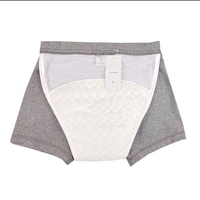 Wasserdichte Baumwoll-Einweg-Inkontinenz-Boxershorts für Ältere Männer Waschbare Auslaufsichere Erwachsenenwindeln CE-Zertifizierung