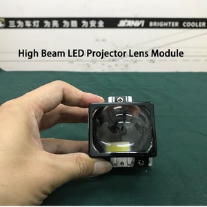 SANVI Factory Price LED Single High / Low Beam Car Headlight Bulb Car Accessories LED Single Beam Projector Lens Module - Product Image 4