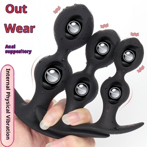Tapón Anal y <span class=keywords><strong>Bolas</strong></span> Vibratorias Portátiles, Expandibles, para <span class=keywords><strong>Uso</strong></span> en Exteriores, Juguete Anal con Cola Erótica para Hombres y Mujeres - Product Image 1