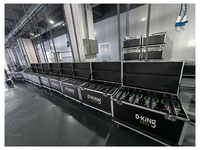 Светодиодные панели D-King P3.91 для сценических фонов, настенная система с алюминиевым корпусом, управление Novastar, для внутренних арендных дисплеев
