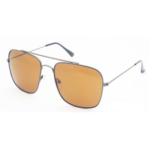 Sunway Eyewear Classic Retro Metal Sun Glasses Fashion Double Bridge Mirrored Lenses Men Sunglasses - Product Image 2