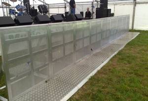 Dragonstage aluminium isolé foule garde-corps/accès vide barrière pour concert, treillis, stand <span class=keywords><strong>de</strong></span> DJ - Product Image 5