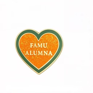 Insignias de Esmalte Personalizadas de la Universidad <span class=keywords><strong>HBCU</strong></span> Florida A&M, Insignias de Esmalte de los Rattlers de FAMU, Insignias de Esmalte de la Universidad FAMU para Antiguos Alumnos - Product Image 3