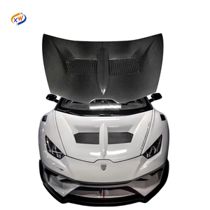 Kit carrosserie en fibre de carbone sèche pour capot moteur et cache-roue de secours Lamborghini <span class=keywords><strong>Huracan</strong></span> LP580/LP610 - D - Product Image 1