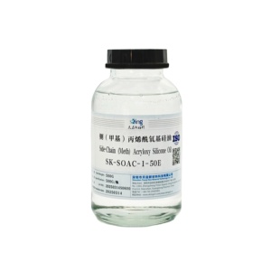 Acryloxy-chấm dứt dầu Silicone SK-SOAC-1-50E nhựa sửa đổi trung gian hoặc một chất phụ gia trong <span class=keywords><strong>uv</strong></span>-chữa được lớp phủ - Product Image 1