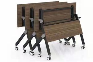 Adjustable Multifunctional <b>Folding</b> Conference <b>Table</b> for Offices Schools Hospitals - Product Image 5