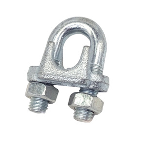 Clips para Cables Metálicos de 10 mm, Acero al Carbono Galvanizado, Métricos, para Arquitectura e Industria General - Product Image 2