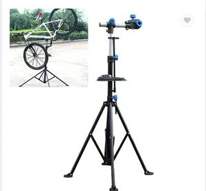 Suporte de reparo ajustável de bicicleta, 41 a 75, w/braço telescópico, rack de bicicleta