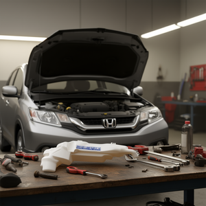 Vaso di espansione in plastica per Honda CRV 2007-2011, ricambio per sistema di raffreddamento, montaggio a vite, nuovo - Product Image 2