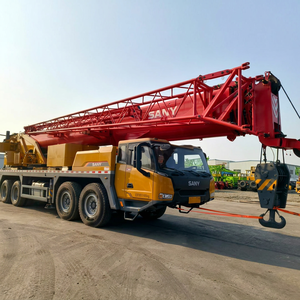 Grue sur camion SANY d'occasion de 100 tonnes, équipement de levage mobile robuste pour les chantiers de construction et les projets d'infrastructure - Product Image 1