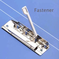 Clips de reliure en PP opaque écologiques sur mesure, format personnalisé, échantillon gratuit, OEM disponible, marque CHARISMA