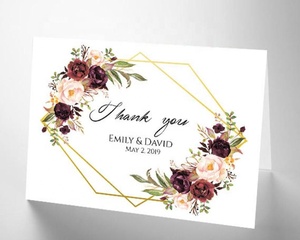 Prix d'usine Impression couleur <span class=keywords><strong>de</strong></span> logo personnalisé Cartes <span class=keywords><strong>de</strong></span> remerciement avec enveloppes Certificat cadeau Cartes <span class=keywords><strong>de</strong></span> vœux <span class=keywords><strong>de</strong></span> Noël - Product Image 5