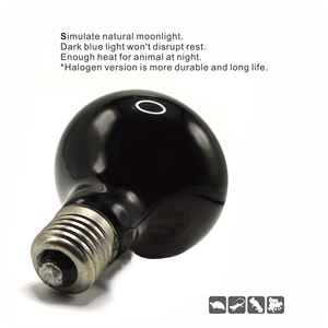 Lampe chauffante thermostatée longue durée pour reptiles, effet lumière de lune, pour déserts et forêts tropicales - Product Image 4