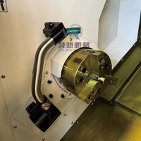 Torno CNC de Cama Inclinada de Alta Calidad TCK50 220V con Sistema de Control GSK Fanuc