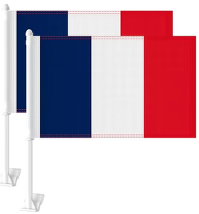 Banderas de Coche de las Islas Vírgenes de los Estados Unidos con Soporte para Asta, Bandera de Coche de las Islas Vírgenes de Poliéster Premium para la Mayoría de las Ventanas de Vehículos - Product Image 3