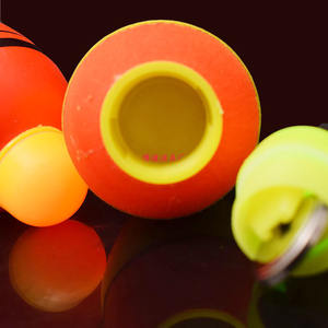 BoYuan Bouée de pêche à double lumière constante, profil en T, en ABS léger, pour la pêche en roche, utilisation en mer, rouge et verte lumineuse - Product Image 2