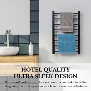 Toallero <span class=keywords><strong>de</strong></span> baño calentado, <span class=keywords><strong>calentador</strong></span> <span class=keywords><strong>de</strong></span> <span class=keywords><strong>toallas</strong></span> eléctrico montado en la pared <span class=keywords><strong>de</strong></span> <span class=keywords><strong>pie</strong></span> - Product Image 4