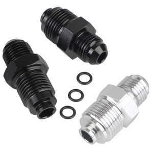 อะแดปเตอร์จ่าย<span class=keywords><strong>น้ำมัน</strong></span>เทอร์โบ AN6-M18X1.5-ORB สีดำ AN6-M16X1.5-ORB อะแดปเตอร์อลูมิเนียมตัวผู้แบบตรงบานออก - Product Image 5