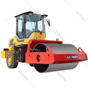 Construction Machine Mini Road Roller 6 Ton Vibratory Raod Roller Compactor