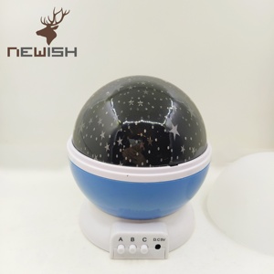 Kanlong 3d Decoración LED lámpara <span class=keywords><strong>Luna</strong></span> estrella maestro <span class=keywords><strong>sky</strong></span> proyector galaxy luz de la noche - Product Image 6